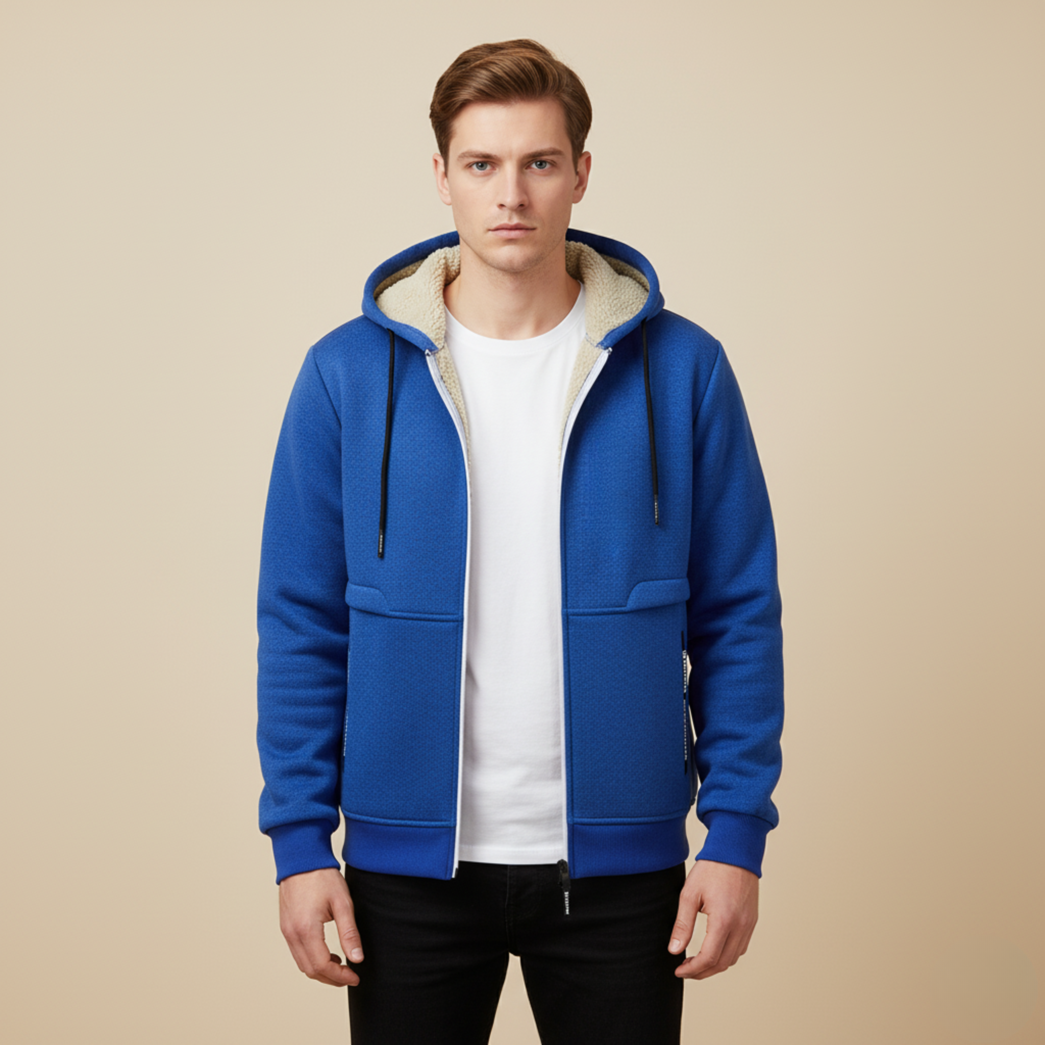 Maximilian | Angenehm isolierende Fleecejacke