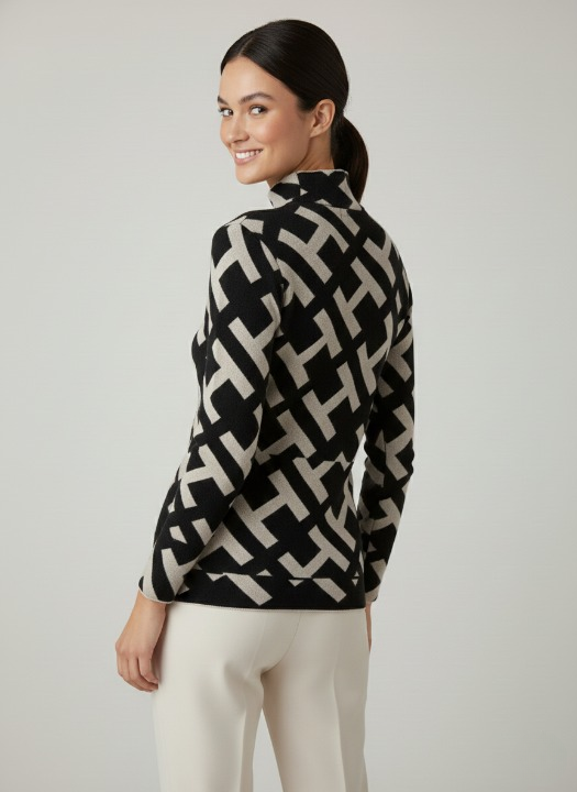 Sara | Modischer Rollkragenpullover
