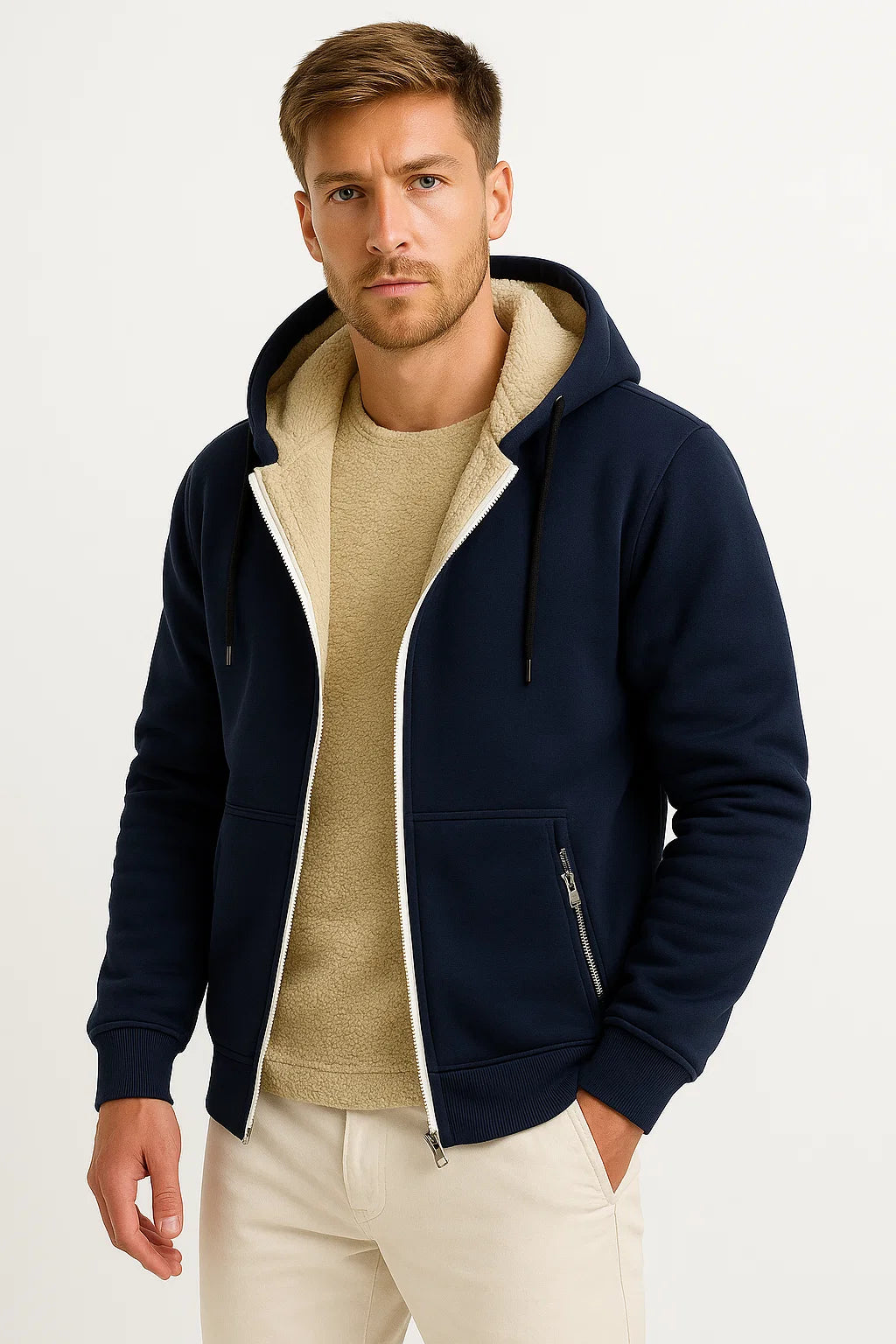 Marco | Minimalistische und warme Winterjacke