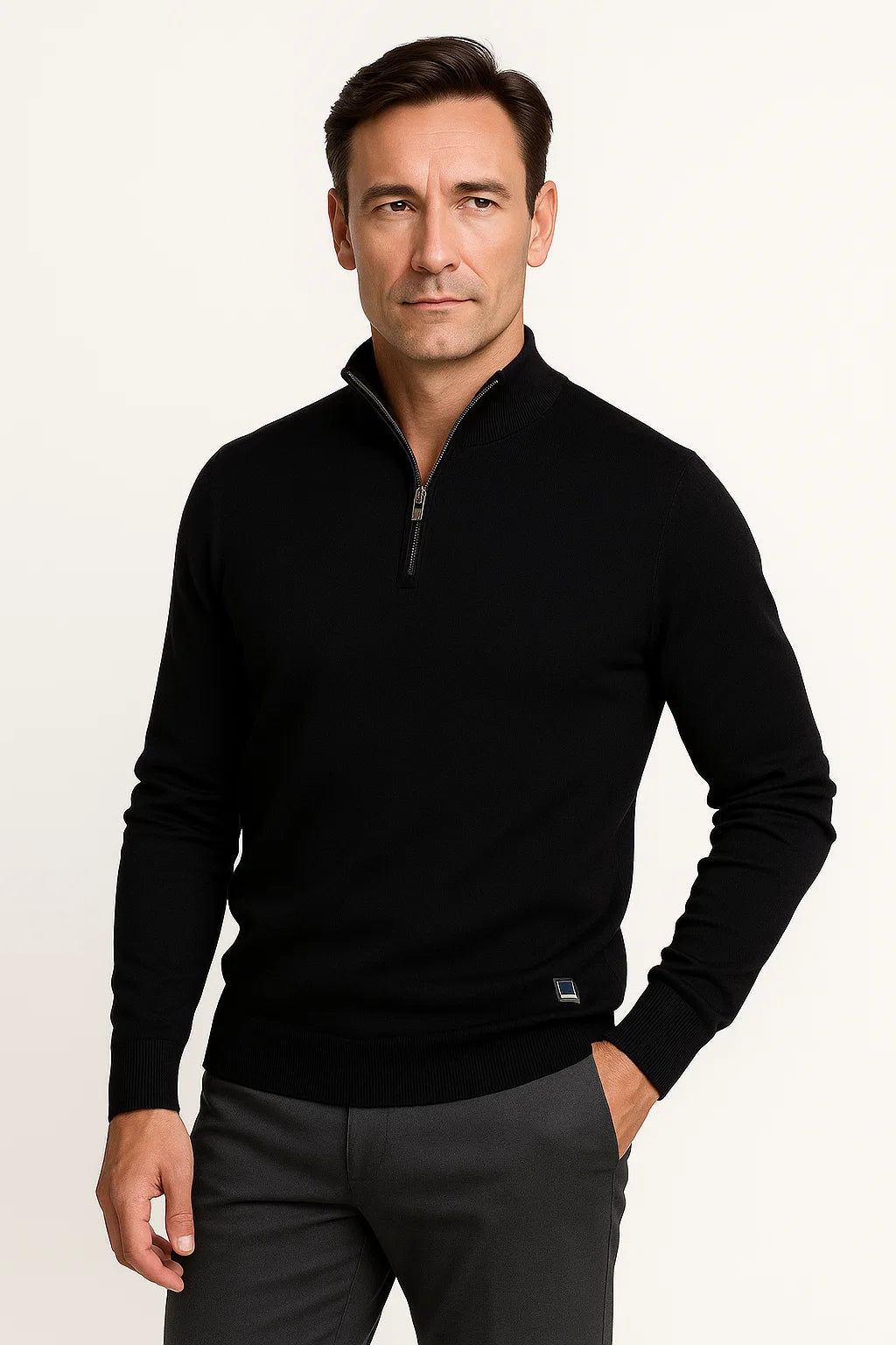Albert | Edler Baumwollmischung Pullover