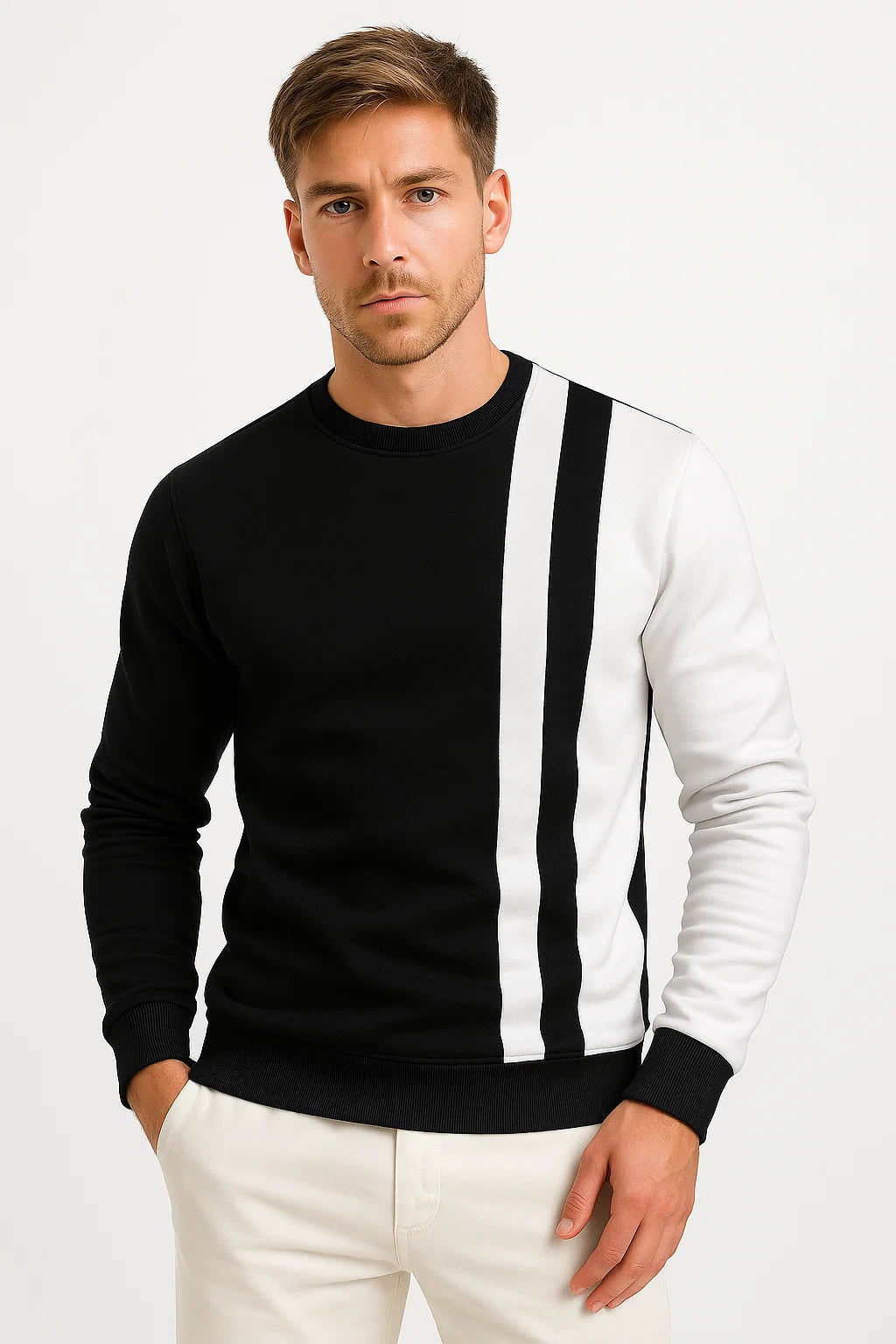 Paul | Moderner geschichtetes Gestaltung Pullover