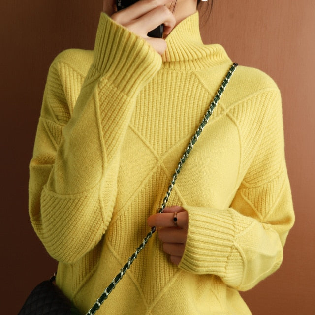 Sophie | Stilvoller kuscheliger Rollkragenpullover