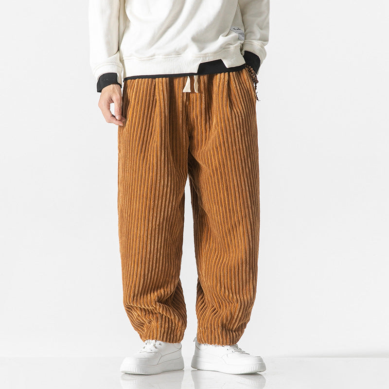 Mike | Bequeme Cordhose mit praktischen Taschen