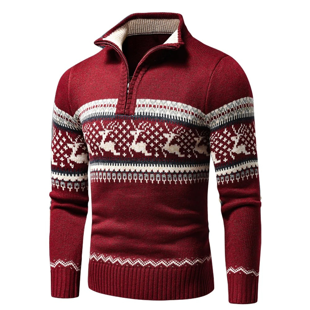 Robert | Eleganter festlicher Winterpullover 2
