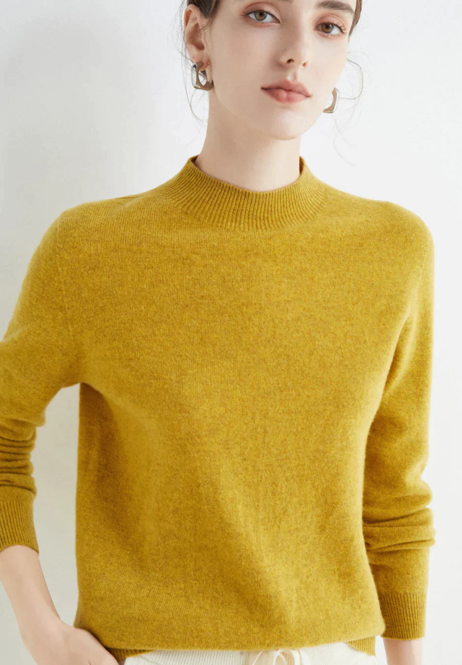 Daniela | Weicher Kaschmir Strickpullover