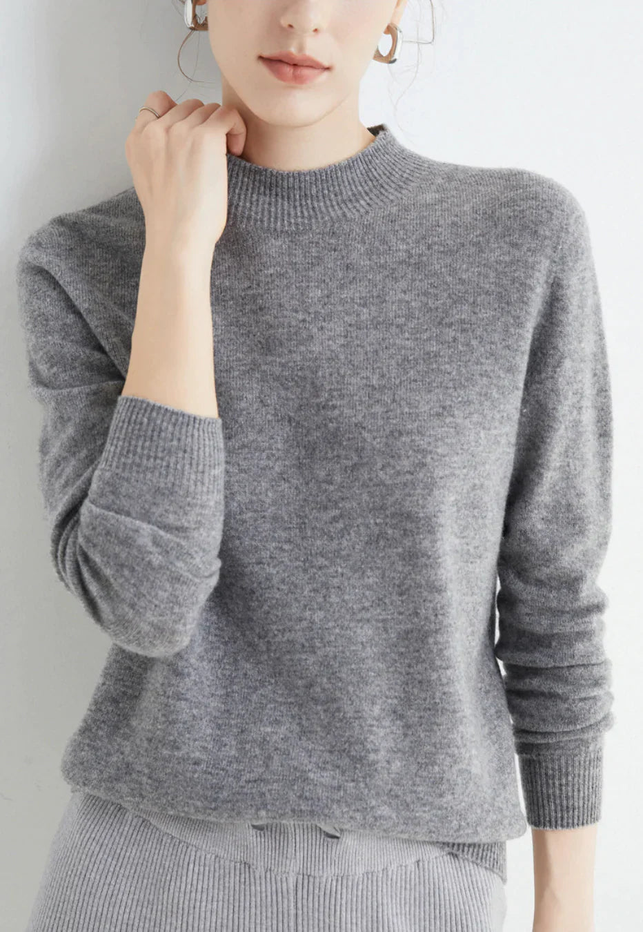 Daniela | Weicher Kaschmir Strickpullover