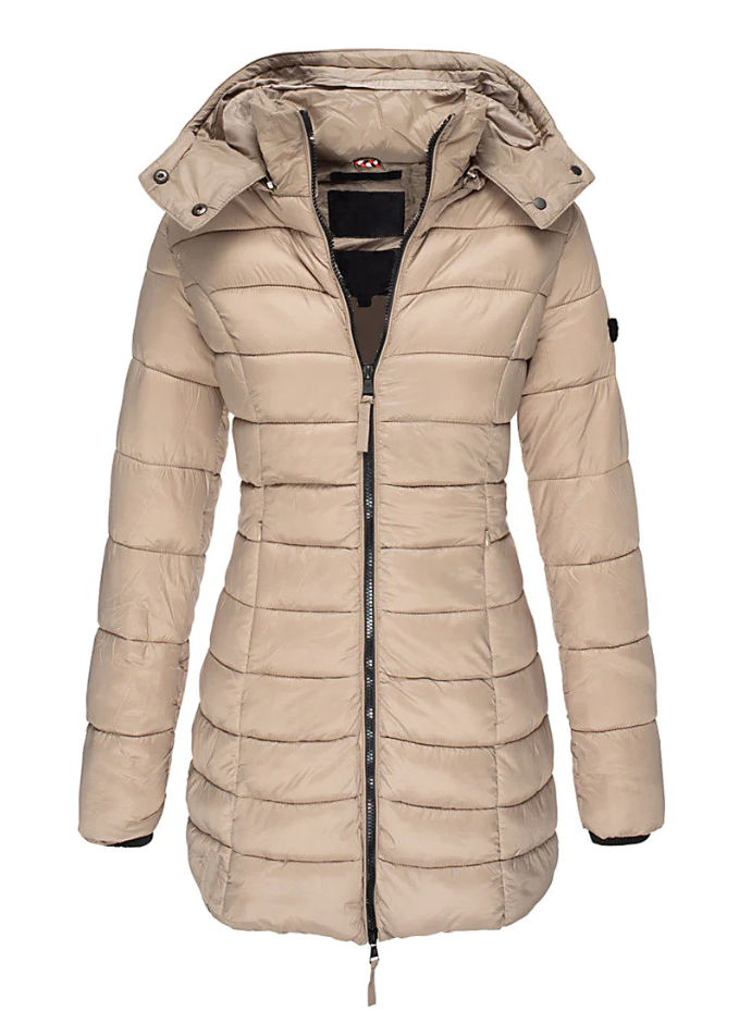 Brigitte | Bequeme wattierte Winterjacke