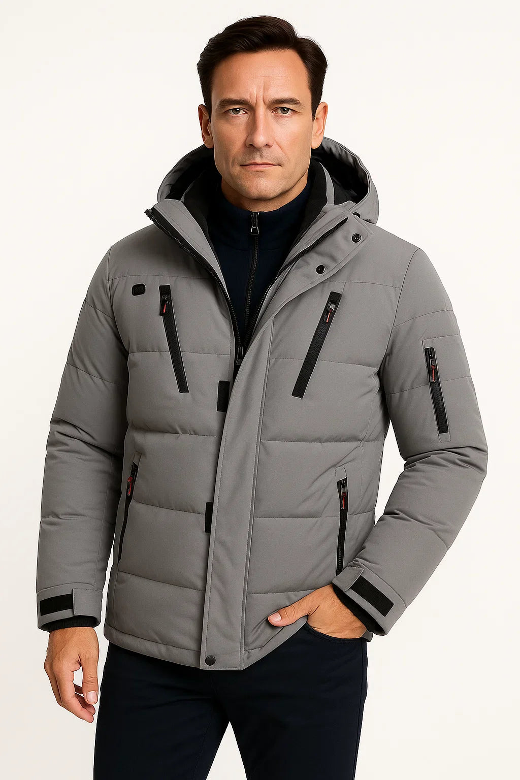 Stefan | Wasserdichte isolierte Winterjacke