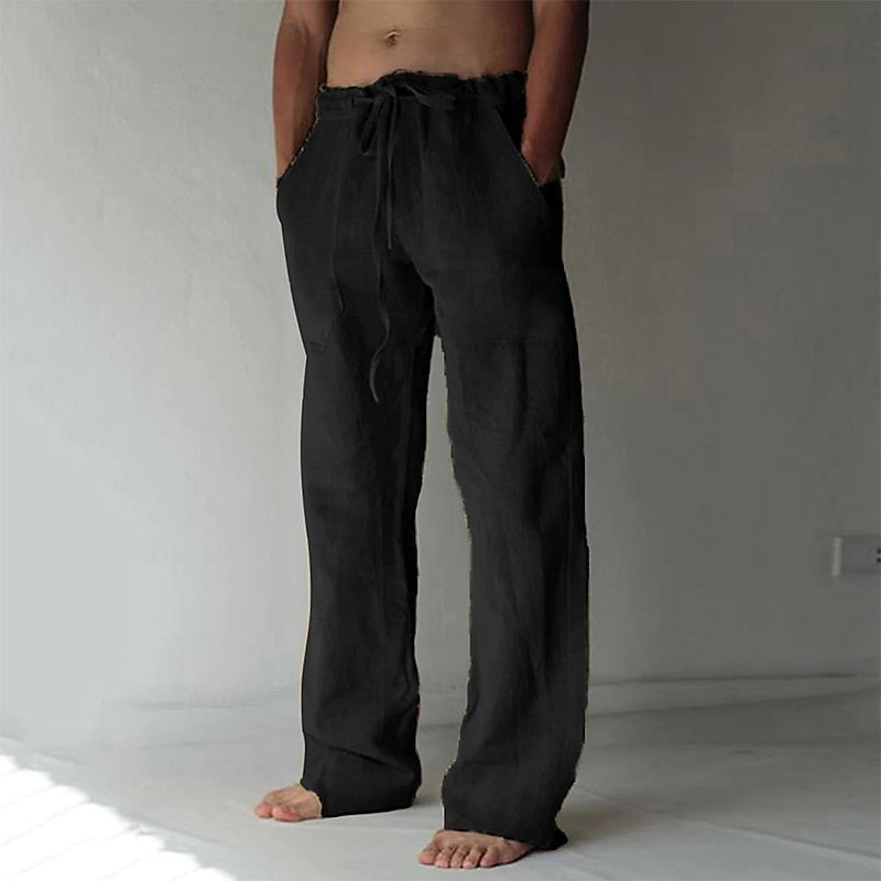 Alexander | Elegante Freizeit Leinenhose
